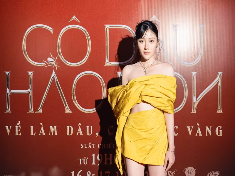 Mới đây, Uyển Ân xuất hiện trong phim điện ảnh Cô dâu hào môn. Ảnh: FB Uyển Ân.