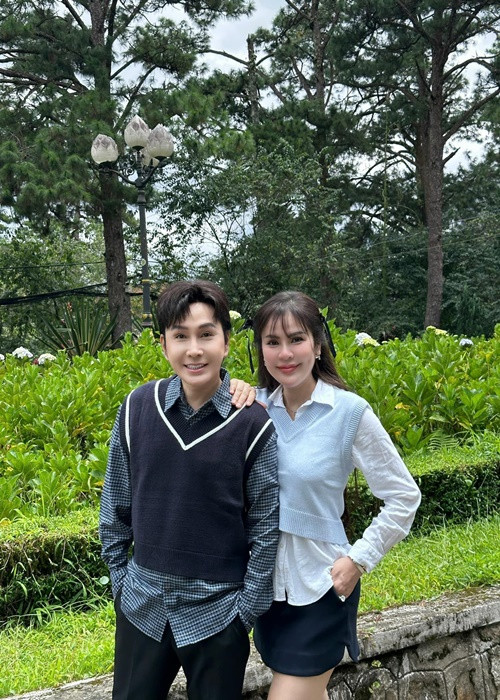 Dù bị vạ lây, Vũ Luân vẫn ủng hộ nửa kia của mình. Ảnh: FB Vũ Luân.