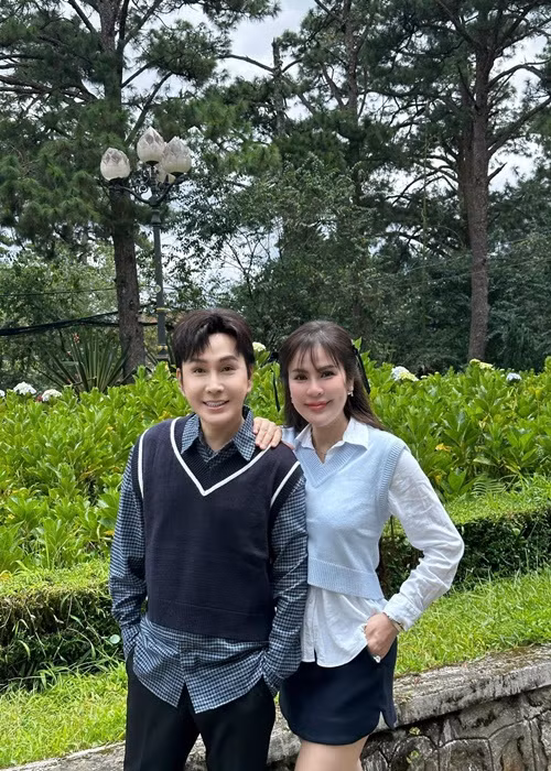 Dù bị vạ lây, Vũ Luân vẫn ủng hộ nửa kia của mình. Ảnh: FB Vũ Luân.