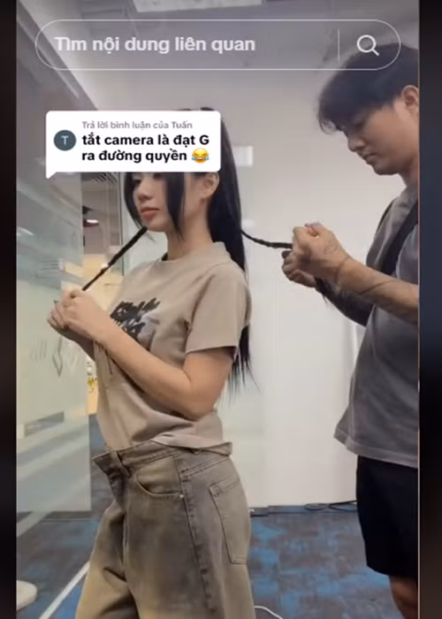 Nam rapper cho biết, anh bớt nóng tính. Ảnh: TikTok Bảo Ngọc.