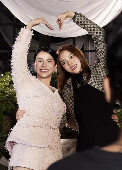 Kỳ Duyên từng chia sẻ, cô và Diệp Lâm Anh trở nên thân thiết, hiểu nhau hơn sau khi xảy ra một số chuyện. Ảnh: Phụ Nữ Mới.