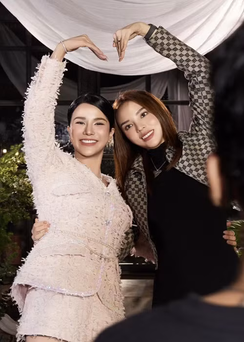 Kỳ Duyên từng chia sẻ, cô và Diệp Lâm Anh trở nên thân thiết, hiểu nhau hơn sau khi xảy ra một số chuyện. Ảnh: Phụ Nữ Mới.