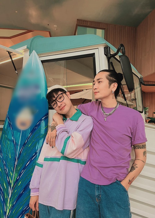 BB Trần và Quang Lâm không phô trương chuyện tình cảm. Hiện tại, cả hai chưa có ý định tổ chức đám cưới. Ảnh: FB Quang Lâm.