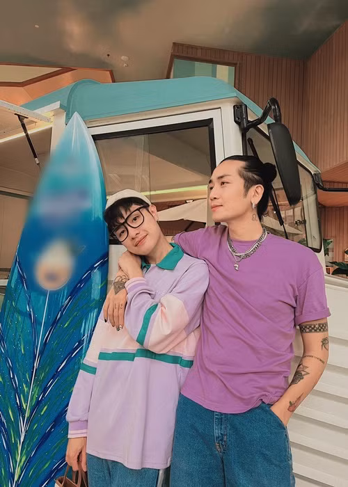 BB Trần và Quang Lâm không phô trương chuyện tình cảm. Hiện tại, cả hai chưa có ý định tổ chức đám cưới. Ảnh: FB Quang Lâm.