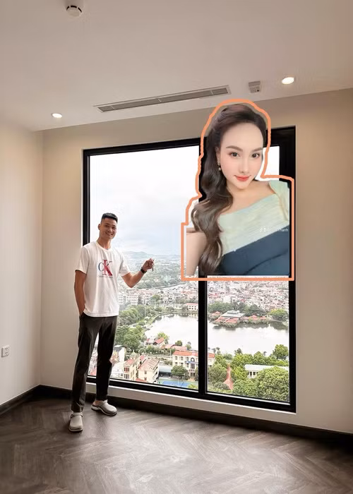 Tháng 8/2024, nữ diễn viên phim Về nhà đi con khoe tặng chồng một căn hộ cao cấp. Ảnh: FB Bảo Thanh.