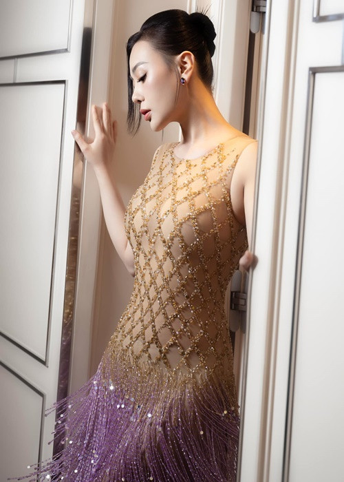 Sắc vóc của Phương Oanh trẻ đẹp không kém cạnh hai mỹ nhân Hàn thi Bước nhảy hoàn vũ 2024: An Min Young, Hooyeon. Ảnh: FB Phương Oanh.