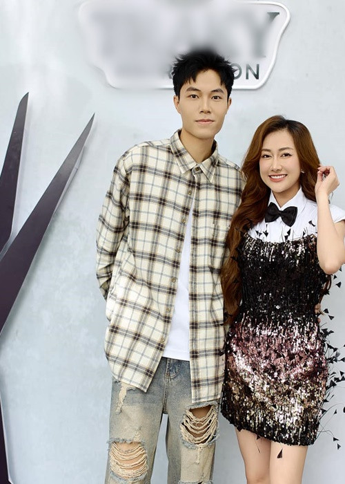 Cặp đôi diễn viên phim Nhà bà Nữ luôn cố gắng vun vén tổ ấm. Ảnh: FB Phương Lan.