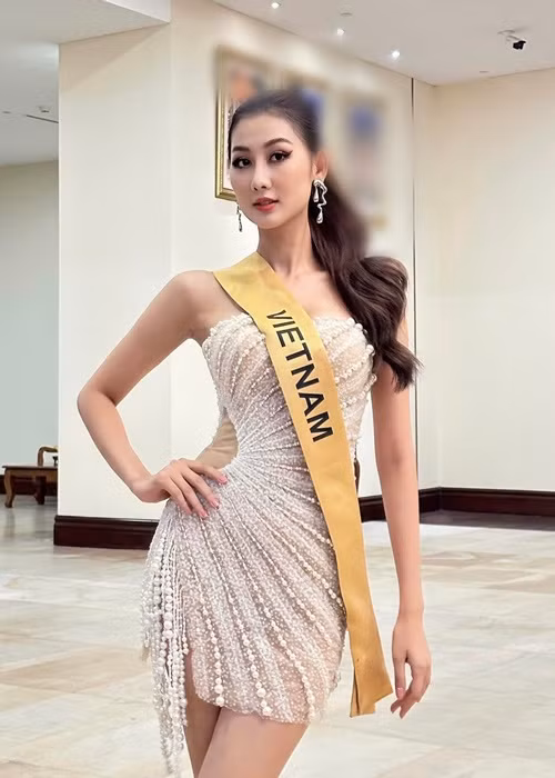  Võ Lê Quế Anh đang nỗ lực thể hiện bản thân ở cuộc thi Miss Grand International 2024 sau 2 tháng chuẩn bị. Ảnh: FB Quế Anh.
