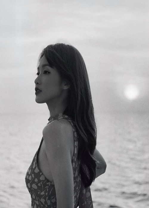 Nữ diễn viên chăm lo sức khỏe sau khi bị kiệt sức. Ảnh: FB Khả Ngân.