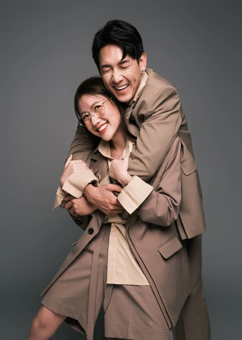 Song Luân và Uyển Ân từng đóng cặp trong phim Nhà bà Nữ. Ảnh: VOV.