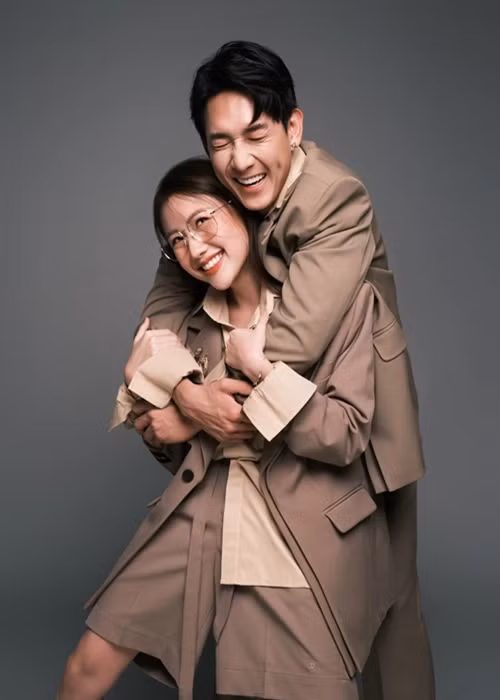 Song Luân và Uyển Ân từng đóng cặp trong phim Nhà bà Nữ. Ảnh: VOV.