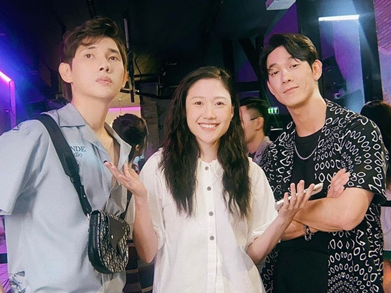 Quỳnh Lý cũng góp mặt trong phim Nhà bà Nữ và từng được đẩy thuyền với Uyển Ân. Ảnh: Người Đưa Tin.