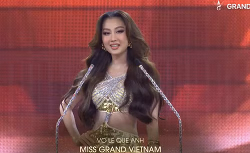Que Anh trang tay, dai dien An Do dang quang Miss Grand International 2024