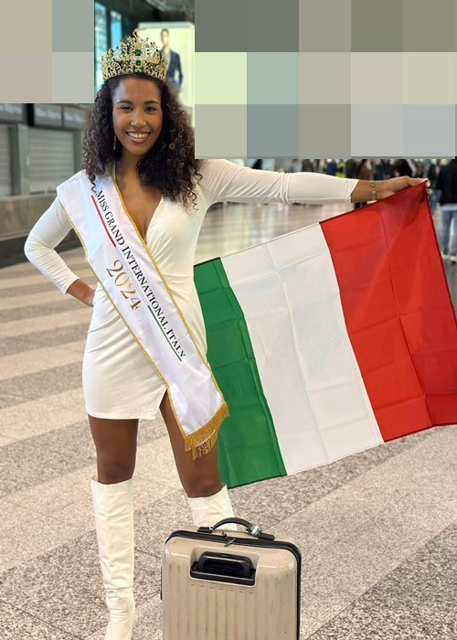 Các thí sinh đang trên đường đến Campuchia thi nhan sắc. Ảnh: FB Miss Grand International.