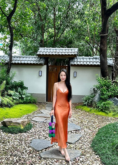 Thanh Vy từng lọt top 9 cuộc thi Hoa khôi Áo dài Việt Nam 2016. Ảnh: FB Rima Thanh Vy.