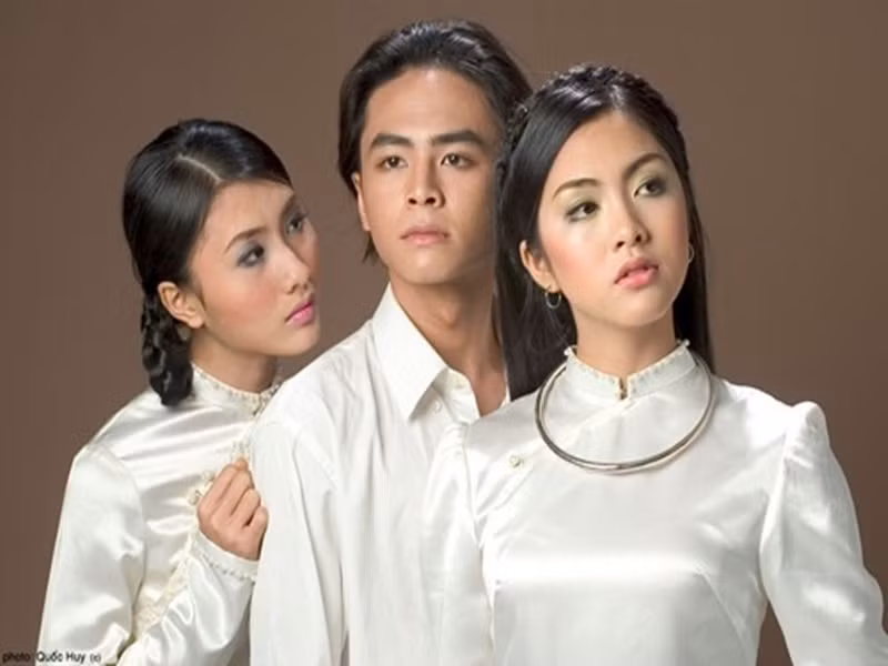 Trong phim Hàn Mặc Tử, Tăng Thanh Hà đóng cặp với Văn Anh. Nữ diễn viên vào vai Mộng Huyền. Ảnh: Znews.