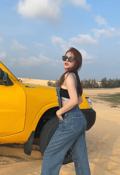 Nữ diễn viên chia sẻ trên Vietnamnet, được chồng chiều, chăm tốt cho ăn ngon mặc đẹp, cô thấy mình trẻ và đẹp ra.