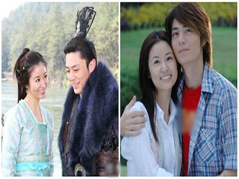 Lâm Tâm Như lần đầu đóng chung phim với Hoắc Kiến Hoa vào năm 2005. Ảnh: Khám Phá.