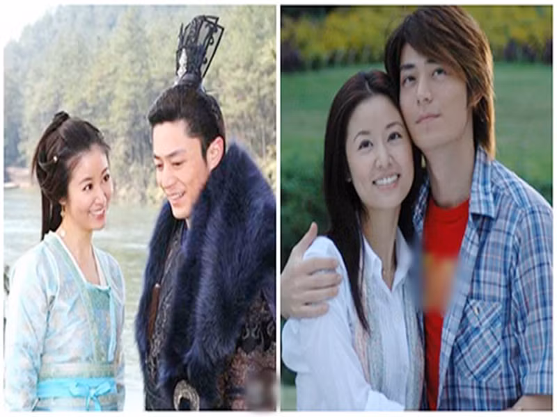 Lâm Tâm Như lần đầu đóng chung phim với Hoắc Kiến Hoa vào năm 2005. Ảnh: Khám Phá.