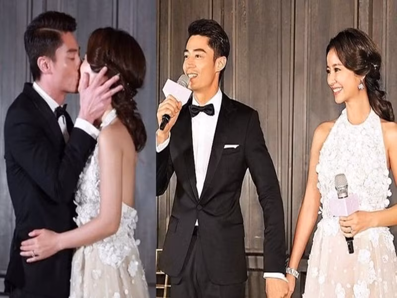 Năm 2016, Lâm Tâm Như và Hoắc Kiến Hoa công khai hẹn hò và kết hôn. Ảnh: VTV.