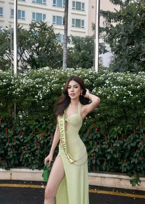 Trước khi bỏ thi Grand International 2024, Sotheary được đánh giá cao nhờ lợi thế sắc vóc và đại diện nước chủ nhà.