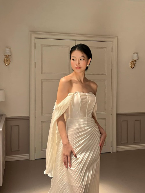 Năm 2018, Phương Khánh bị tố vô ơn với bầu Kiệt - người từng nâng đỡ và giới thiệu cô đến Phúc Nguyễn để trở thành đại diện Việt Nam thi Hoa hậu Trái đất 2018. Ảnh: FB Phương Khánh.