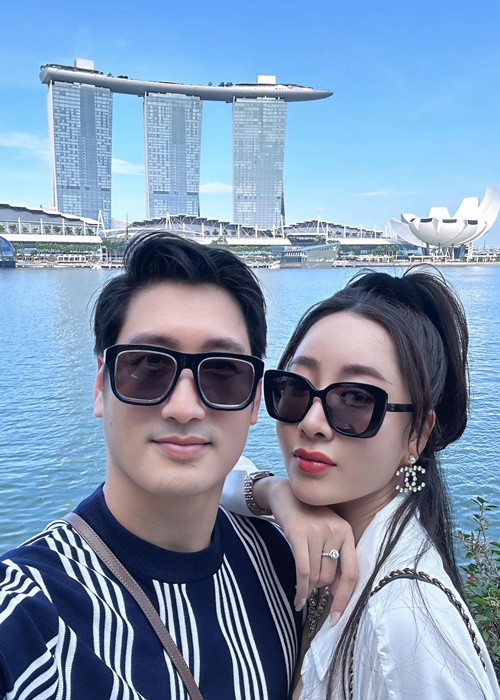 Trái với Thùy Anh, Ngọc Quỳnh vẫn hạn chế chia sẻ hình ảnh hẹn hò trên mạng xã hội. Ảnh: FB Thùy Anh.