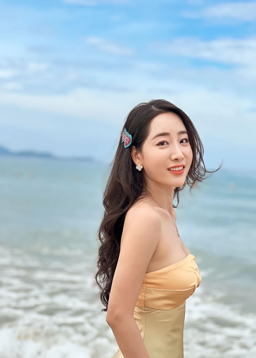 Bạn gái Ngọc Quỳnh từng đóng các phim: Tìm lại ngày đã mất, Sắc màu phái đẹp, Nhà trọ Balanha, Góc phố muôn màu. Ảnh: FB Thùy Anh.