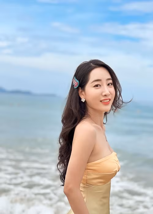 Bạn gái Ngọc Quỳnh từng đóng các phim: Tìm lại ngày đã mất, Sắc màu phái đẹp, Nhà trọ Balanha, Góc phố muôn màu. Ảnh: FB Thùy Anh.