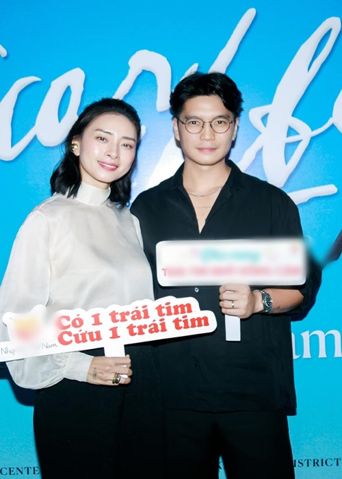 Thỉnh thoảng, cặp đôi cùng tham gia một số sự kiện. Ảnh: FB Ngô Thanh Vân.