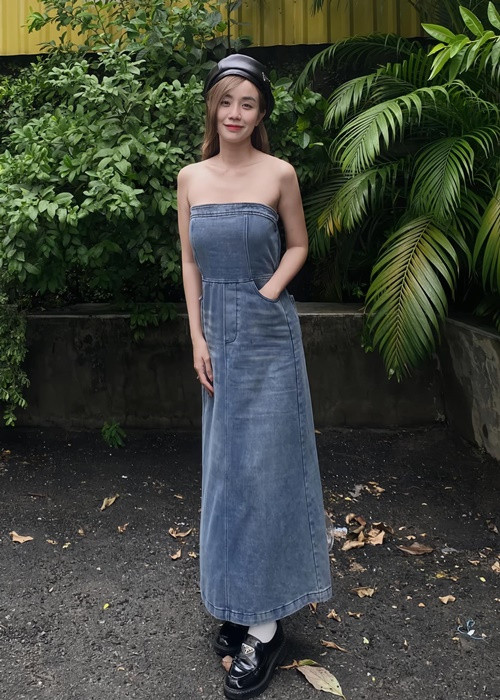 Vợ cũ Hoài Lâm đẹp mặn mà hơn sau khi làm mẹ. Ảnh: FB Bảo Ngọc.