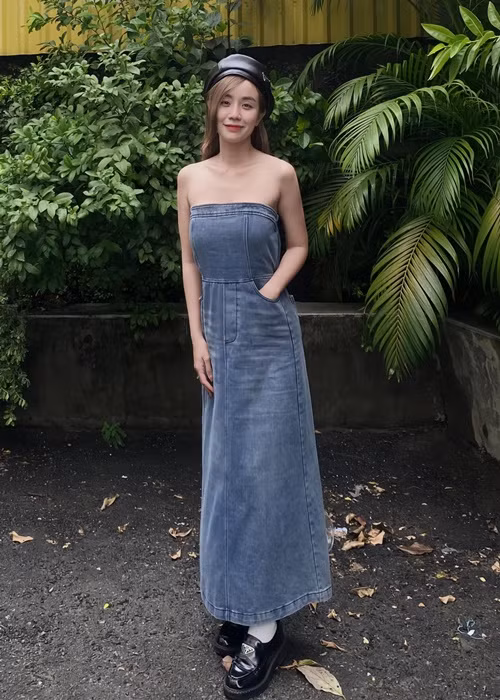 Vợ cũ Hoài Lâm đẹp mặn mà hơn sau khi làm mẹ. Ảnh: FB Bảo Ngọc.