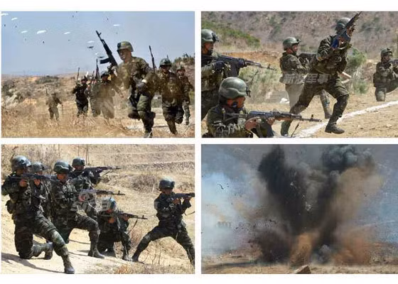 Với ưu tiên được trang bị những loại vũ khí, thiết bị hiện đại, lực lượng này là niềm mơ ước của rất nhiều binh lính Triều Tiên đang trong quân ngũ. Nguồn ảnh: Newsis.