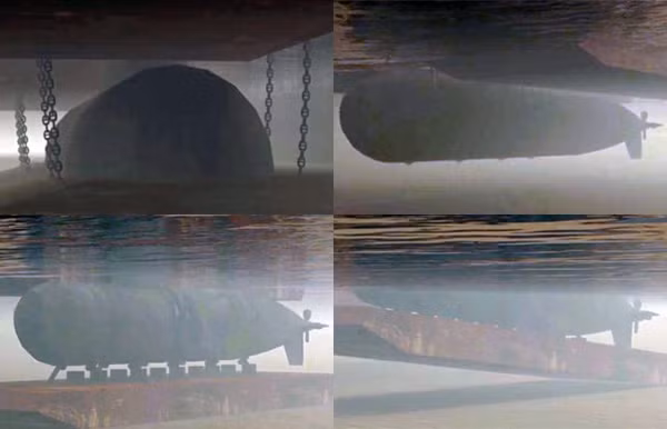 Kết quả là một quả ngư lôi trên tàu đã phát nổ, theo ghi nhận của những nhân chứng, có thể đếm tới ba tiếng nổ lớn khi tàu bốc cháy dữ dội, tuy nhiên phía Nga và Ấn Độ khẳng định chỉ có duy nhất một quả ngư lôi phát nổ trong khoang ngư lôi mũi tàu và quả ngư lôi này đã làm vỡ một vết rộng khoảng 25 mét vuông ngay mực mớm nước của tàu khiến nó chìm sau đó một thời gian. Nguồn ảnh: Economic.