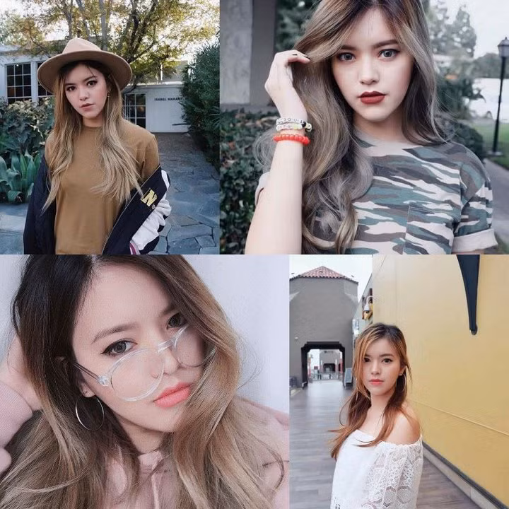 Sau khi Trúc Anh dừng cuộc chơi ở The Face, cộng đồng mạng càng bất ngờ bởi cô có một em gái song sinh Trâm Anh xinh đẹp và cá tính không kém chị.