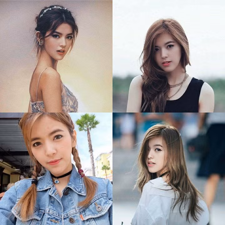 Trúc Anh xinh đẹp ở mọi góc cạnh.