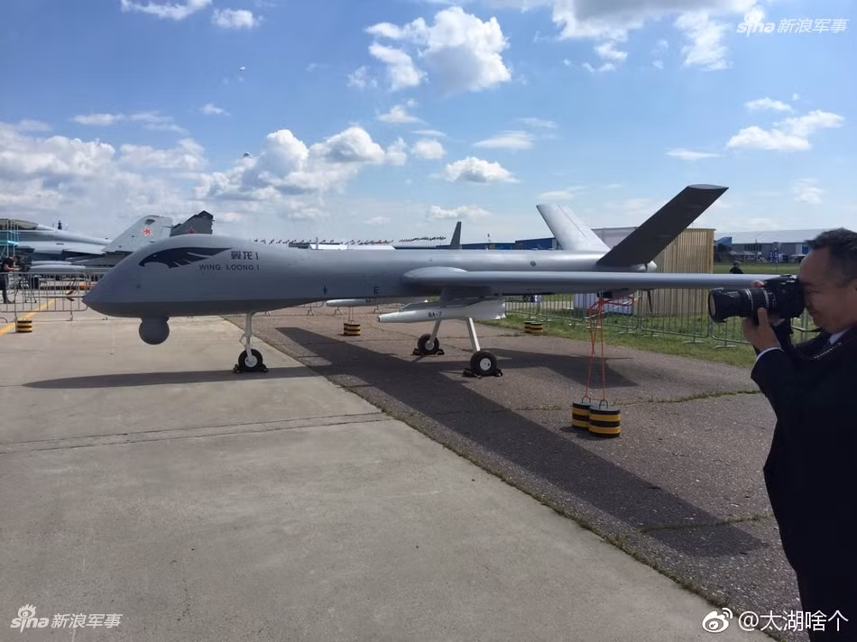 UAV nhai cua Trung Quoc gay chu y tai MAKS 2017