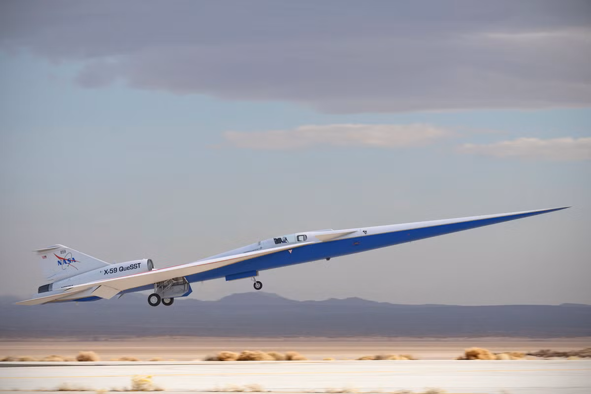 Chuyến bay đầu tiên của nguyên mẫu X-59 được lên kế hoạch trong năm nay. Cho đến nay, chương trình QueSST vẫn tiến triển theo đúng lịch trình và thời gian diễn ra chuyến bay đầu tiên sẽ sớm được xác định.