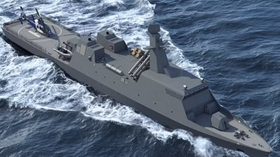 Vũ khí trên tàu gồm 16 tên lửa chống hạm như Gabriel, RGM-84 Harpoon hoặc RBS-15 Mk3 (hiện tại vẫn chưa được lắp đặt); 2 ống phóng ngư lôi tương thích với ngư lôi MK54.