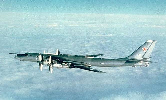 Năm 1954, Liên Xô chế tạo thành công máy bay ném bom chiến lược sử dụng đông cơ tuabin cánh quạt Tu-95 (đến nay loại máy bay này vẫn trong biên chế của Lực lượng hàng không vũ trụ Nga) và một năm sau được trưng bày tại Triển lãm hàng không ở Tushino.