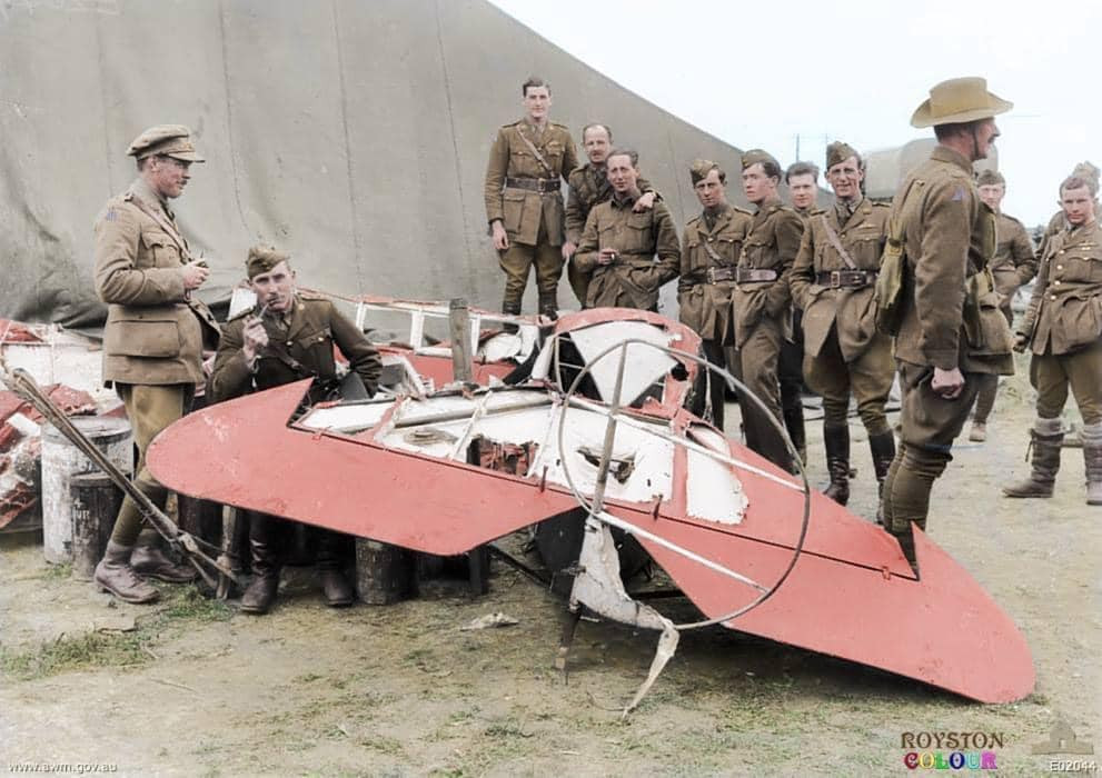 “Nam tước đỏ” - sát thủ trên không của Thế chiến I - Hình 2 “Nam tuoc do” - sat thu tren khong cua The chien I-Hinh-2