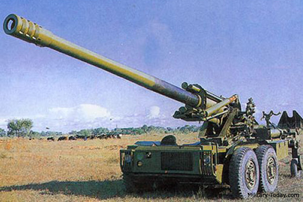 Mặc dù pháo 152mm thế hệ thứ hai của Liên Xô đã được phát triển thành công, nhưng lựu pháo GC-45 cỡ nòng 155mm do thiên tài pháo binh người Canada, Tiến sĩ Gilad Bull, phát triển vào năm 1975 đã tạo ra một cuộc cách mạng về pháo binh trên toàn thế giới.