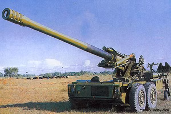 Mặc dù pháo 152mm thế hệ thứ hai của Liên Xô đã được phát triển thành công, nhưng lựu pháo GC-45 cỡ nòng 155mm do thiên tài pháo binh người Canada, Tiến sĩ Gilad Bull, phát triển vào năm 1975 đã tạo ra một cuộc cách mạng về pháo binh trên toàn thế giới.