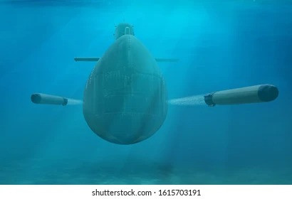 Vào lúc 12 giờ 12 phút trưa, tàu ngầm HMS Venturer tiến hành phóng loạt 4 quả ngư lôi vào vị trí đã được tính toán. Khoảng thời gian ngư lôi phóng ra cách nhau 17,5 giây.