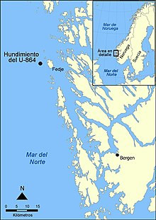 Tuy nhiên, may mắn lại thuộc về phía người Anh: ngày 8/2, người Anh bắt được thông tin từ tàu U-864 báo về căn cứ rằng, tàu sẽ quay ngược trở lại Bergen do động cơ diesel gặp trục trặc. Người Đức tỏ ra cẩn thận nên quyết định quay trở lại căn cứ để kiểm tra và điều này khiến họ sa bẫy.