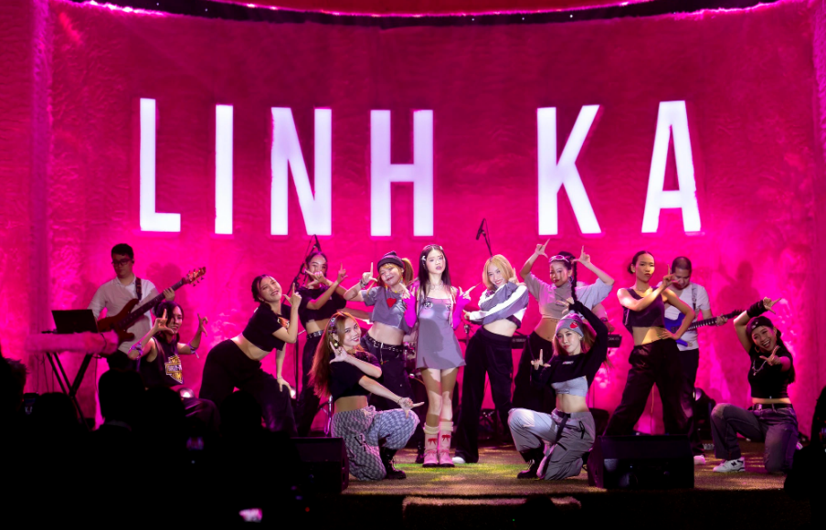 Trước thềm ra mắt, Linh Ka chơi lớn live ca khúc mới phần nào thể hiện được khả năng hát, nhảy của nữ tân binh Gen Z.