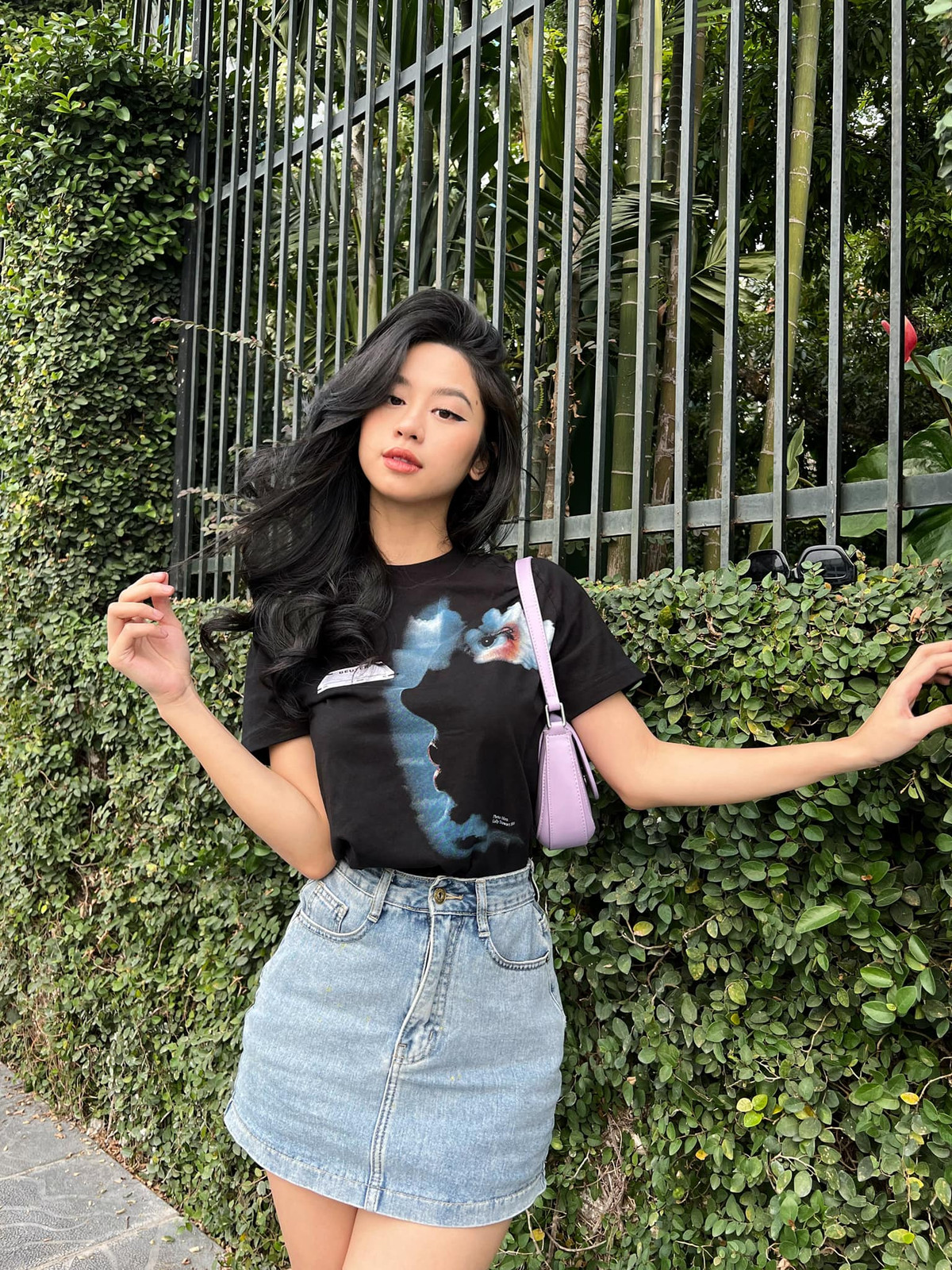 Chỉ cao khoảng 1m65 nhưng Hàn Hằng lại có tỉ lệ 3 vòng hoàn hảo. Ảnh: FBNV