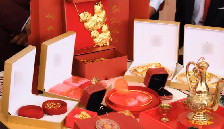 Đám cưới của cặp đôi nổi tiếng MXH hút sự chú ý với của hồi môn lên đến 20 cây vàng.