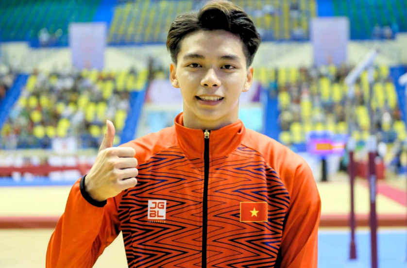 Cái tên cuối cùng được đề cập trong danh sách này là Đặng Ngọc Xuân Thiện, môn thể dục dụng cụ.