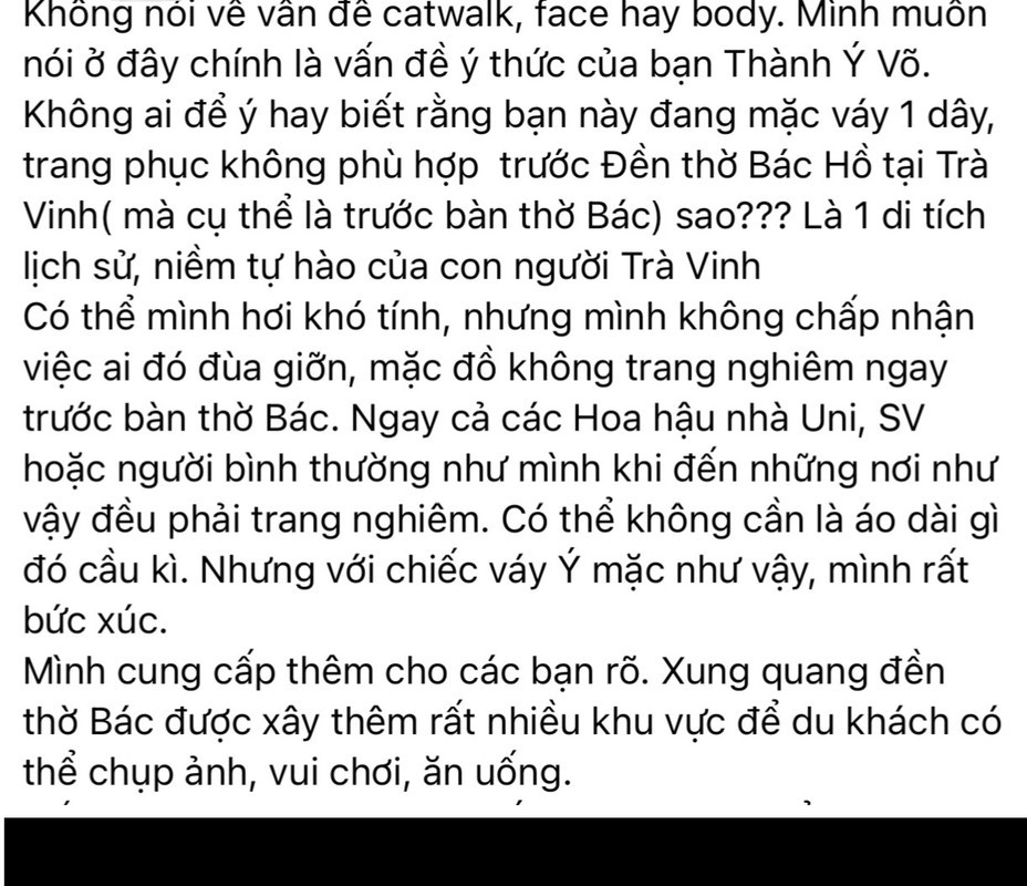 Đa số netizen đều bày tỏ sự thất vọng và cho rằng Võ Thành Ý nên cẩn trọng hơn trong việc lựa chọn trang phục và địa điểm phù hợp để rèn luyện kĩ năng catwalk. Ảnh: Tổng hợp